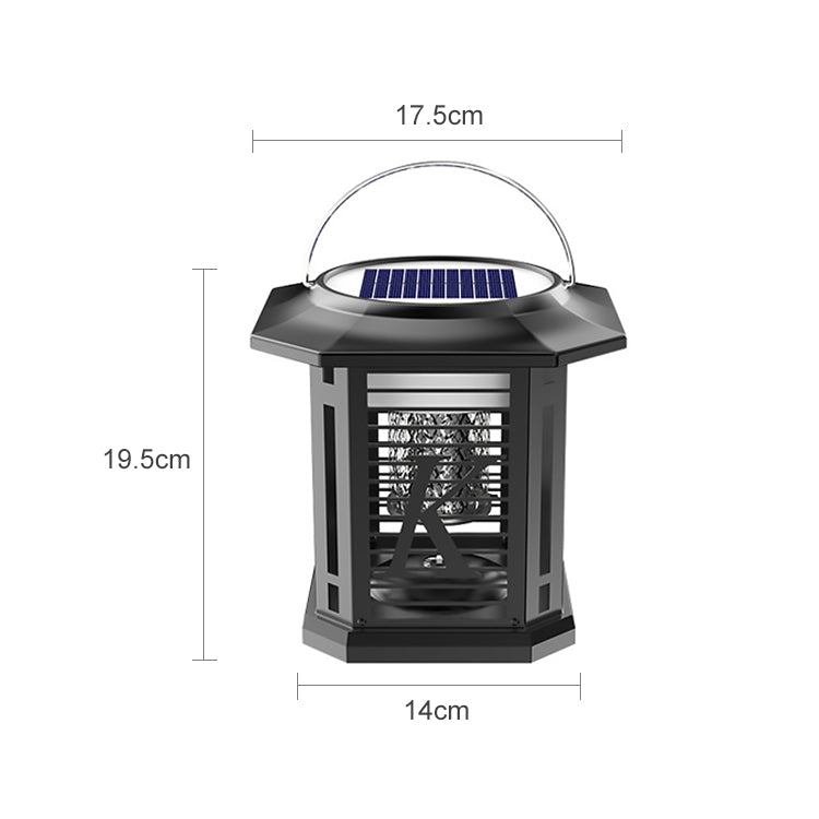 Outdoor Solar Waterproof Mosquito Lamp Mosquito Repellent, Color:TM02 Black - Outdoor Insect Repellent by PMC TechLife | Online Shopping South Africa | PMC TechLife | Buy Now Pay Later Mobicred