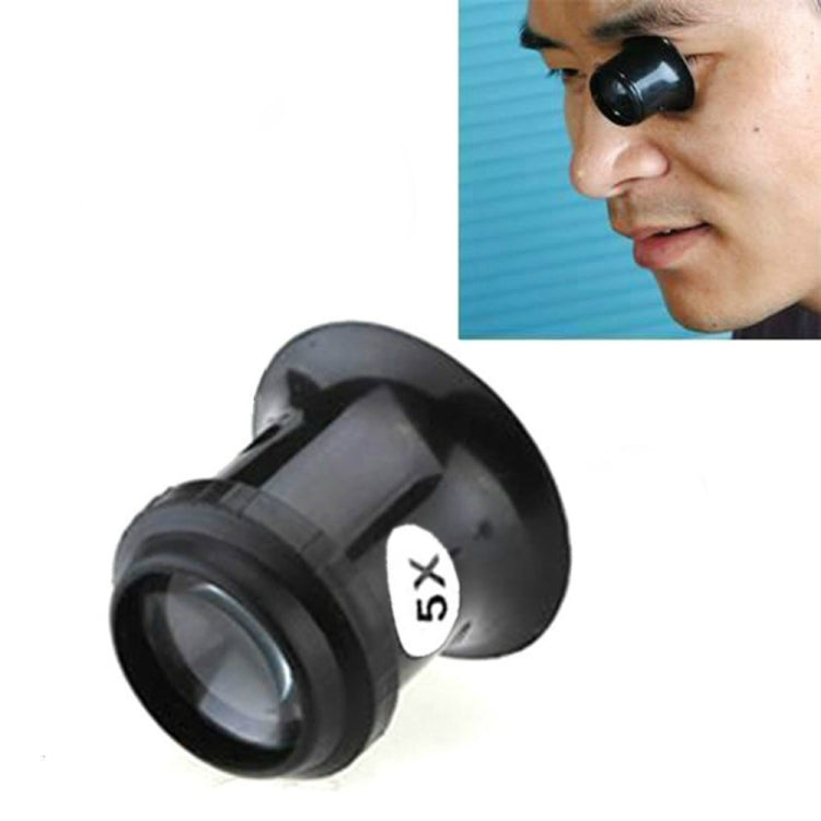 Watch Repair Tool Eyepiece Repair Watch Eye Mask Magnifier, Color:5X - free shipping - PMC TechLife - Order now!