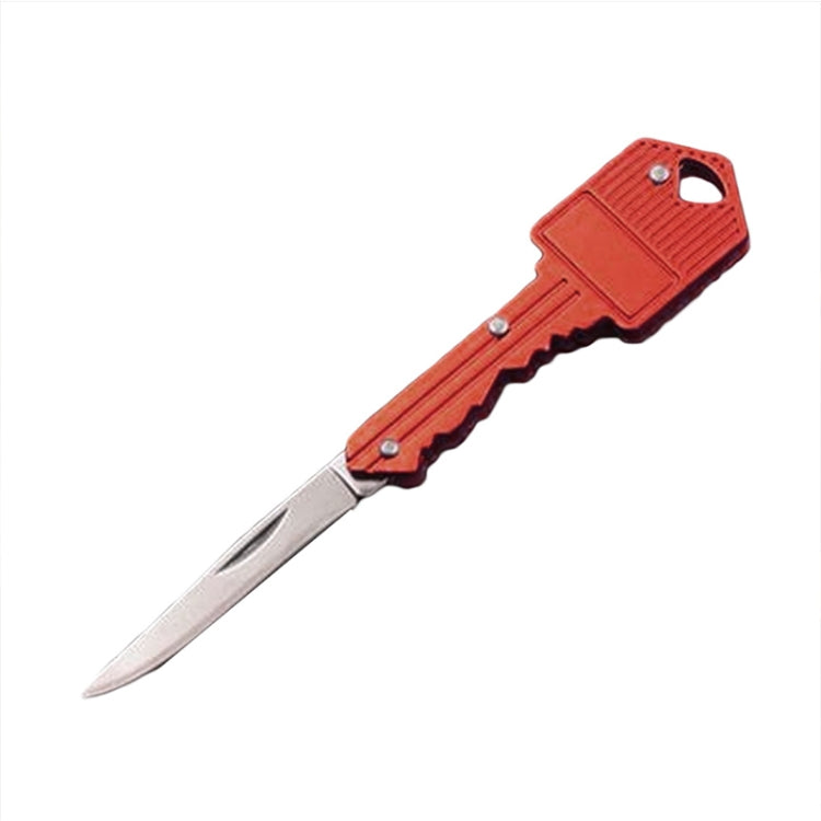 Key Chain Portable Folding Knife Peeler Mini Camping Key-shaped Self-defense Knife - Self-defense Protection by PMC Jewellery | Online Shopping South Africa | PMC Jewellery | Buy Now Pay Later Mobicred