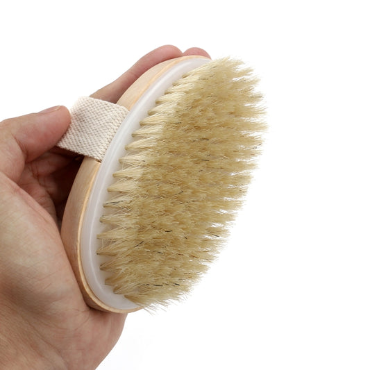 Soft Natural Bristle SPA Brush Without Handle - Bath Brushes & Sponges by PMC Jewellery | Online Shopping South Africa | PMC Jewellery