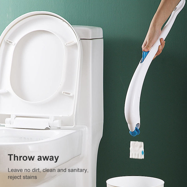 Disposable Toilet Brush Household Toilet Brush with Detergent, Style:Splicing - Cleaning Tools by PMc TechLife | Online Shopping South Africa | PMc TechLife | Buy Now Pay Later Mobicred