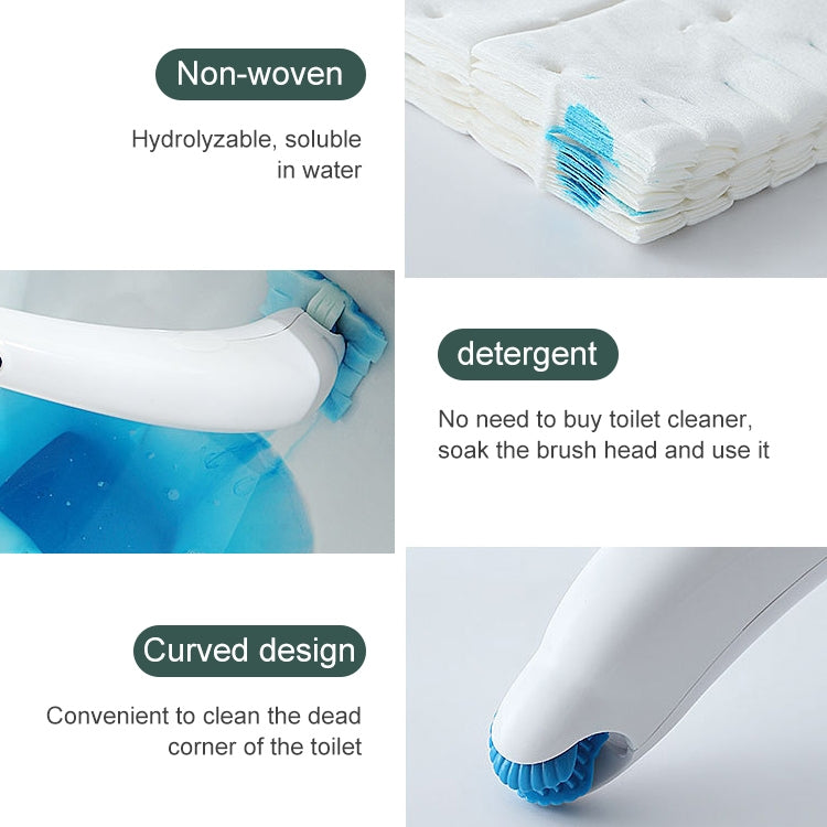 Disposable Toilet Brush Household Toilet Brush with Detergent, Style:Dolphin - Cleaning Tools by PMc TechLife | Online Shopping South Africa | PMc TechLife | Buy Now Pay Later Mobicred
