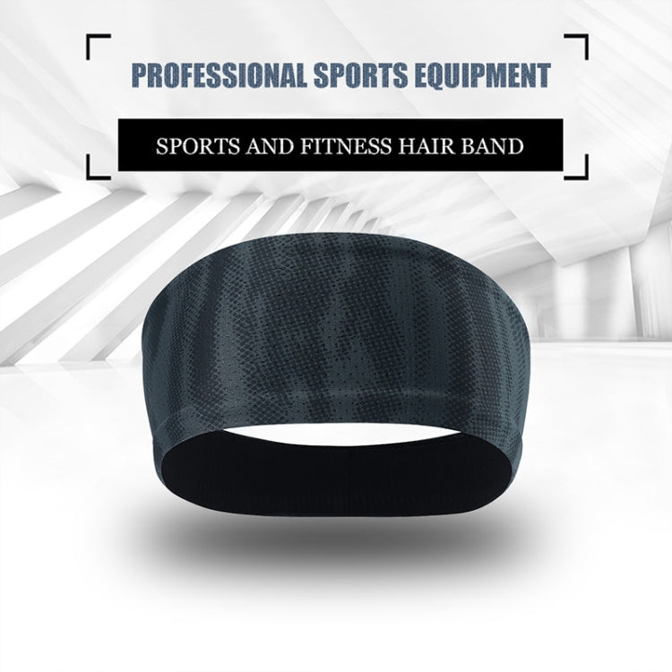 Absorbent Cycling Yoga Sport Sweat Headband Men Sweatband For Men and Women Yoga Hair Bands Head Sweat Bands Sports Safety(Graffiti) - Sweatband by PMC Jewellery | Online Shopping South Africa | PMC Jewellery