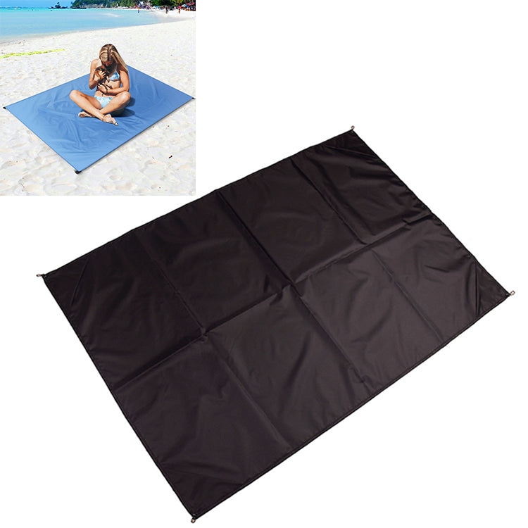 Outdoor Portable Waterproof Picnic Camping Mats Beach Blanket Mattress Mat 100cm*140cm(Black) - Camping Mats by PMC TechLife | Online Shopping South Africa | PMC TechLife