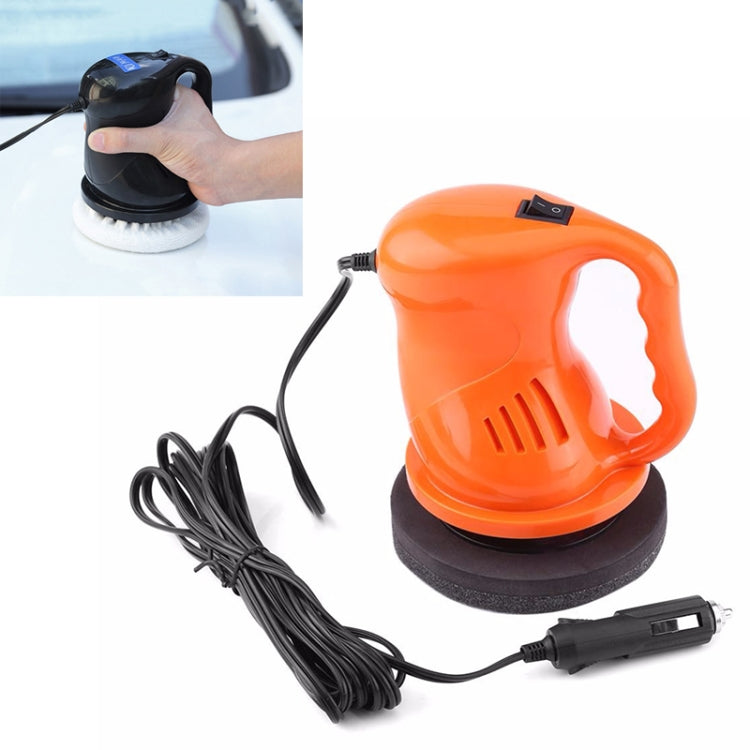 Electric Car Polisher Waxing Polishing Machine Kit Automation Cleaning Car Buffing ABS Car Accessories, Color:orange - Polishing Machine & Accessories by PMC TechLife | Online Shopping South Africa | PMC TechLife | Buy Now Pay Later Mobicred