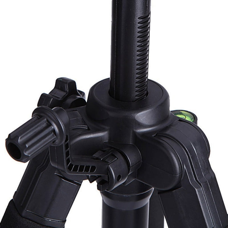 Q111 4-Section Folding Legs Live Broadcast Aluminum Alloy Tripod Mount with Three-dimensional Damping Tripod Heads(Black) - Tripods by PMC TechLife | Online Shopping South Africa | PMC TechLife | Buy Now Pay Later Mobicred