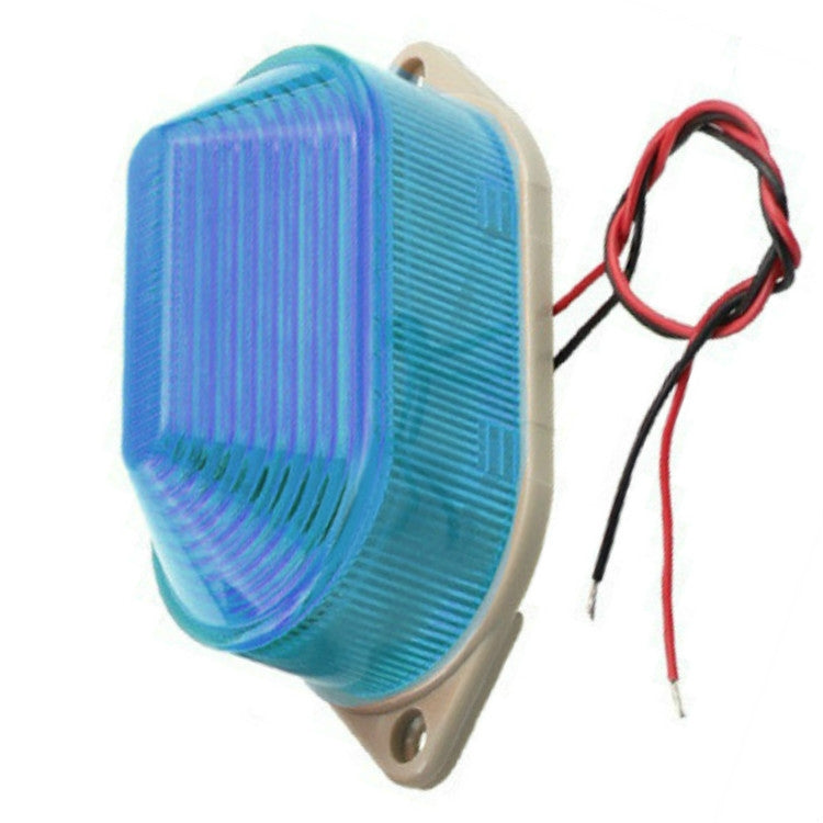 DC12V Led Mini Strobe Signal Warning Light Silent Warning Light(Blue) - Warning Lights by PMC Jewellery | Online Shopping South Africa | PMC Jewellery | Buy Now Pay Later Mobicred