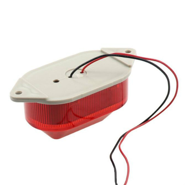 DC24V Led Mini Strobe Signal Warning Light Silent Warning Light(Orange) - Warning Lights by PMC TechLife | Online Shopping South Africa | PMC TechLife | Buy Now Pay Later Mobicred