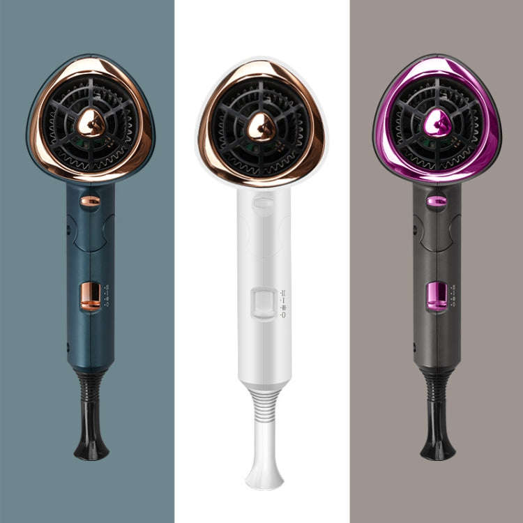 Mingge T1 T Style 1800W High-power Cold Hot Air Wind Fast Drying Folding Hair Dryer, Plug Type:EU Plug(White) - free shipping - PMC TechLife - Order now!