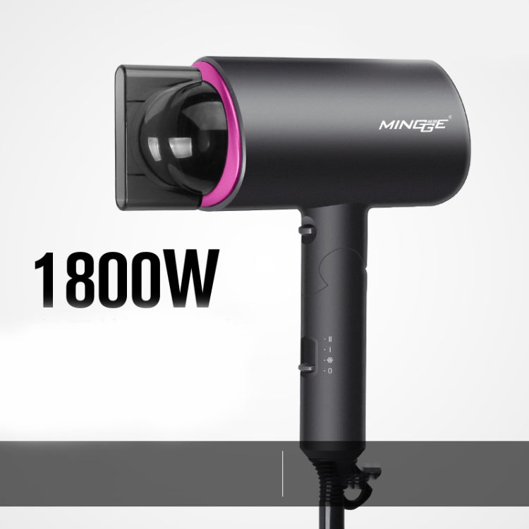 Mingge T1 T Style 1800W High-power Cold Hot Air Wind Fast Drying Folding Hair Dryer, Plug Type:US Plug( Green) - free shipping - PMC TechLife - Order now!