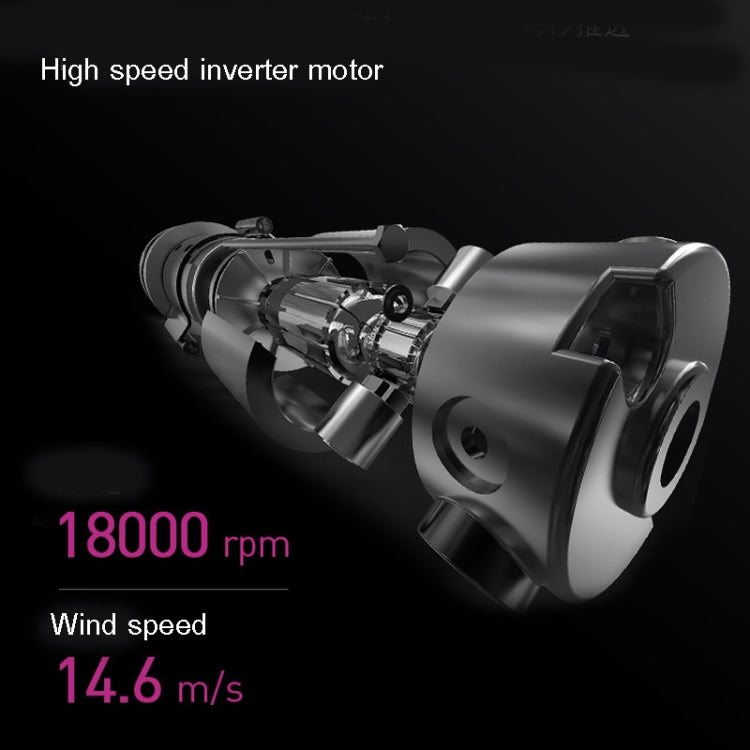 Mingge T1 T Style 1800W High-power Cold Hot Air Wind Fast Drying Folding Hair Dryer, Plug Type:UK Plug( Green) - free shipping - PMC TechLife - Order now!