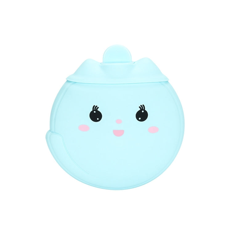 Cartoon Silicone Mini Warm Belly Warm Palace Water Injection Explosion-Proof Warm Water Bag(Sky Blue) - Hot Water Bags by PMC TechLife | Online Shopping South Africa | PMC TechLife | Buy Now Pay Later Mobicred