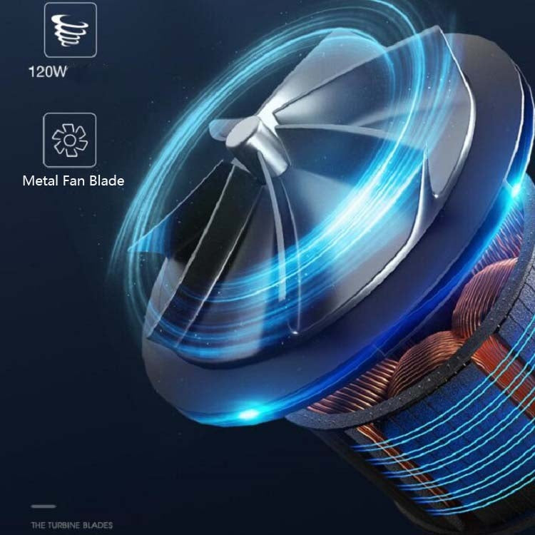 120W Car Vacuum Cleaner Car Small Mini Internal Vacuum Cleaner, Specification:Wireless, Style:Turbine Motor - free shipping - PMC TechLife - Order now!