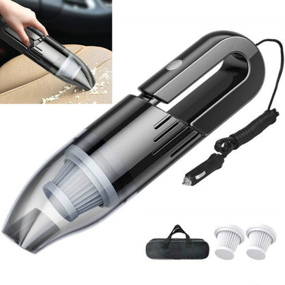 120W Car Vacuum Cleaner Car Small Mini Internal Vacuum Cleaner, Specification:Wired, Style:With 2 PCS Filter Element+Storage Bag - Vacuum Cleaner by PMC Jewellery | Online Shopping South Africa | PMC Jewellery | Buy Now Pay Later Mobicred