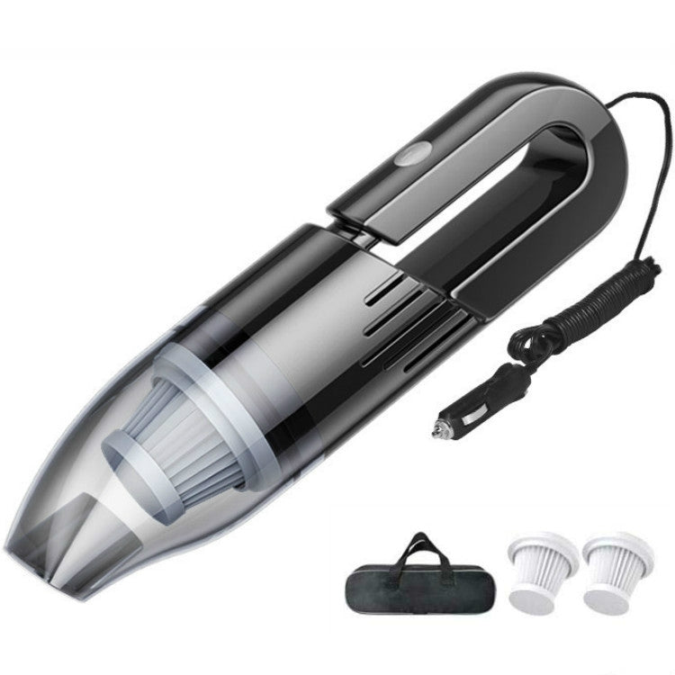 120W Car Vacuum Cleaner Car Small Mini Internal Vacuum Cleaner, Specification:Wired, Style:With 2 PCS Filter Element+Storage Bag - Vacuum Cleaner by PMC Jewellery | Online Shopping South Africa | PMC Jewellery | Buy Now Pay Later Mobicred