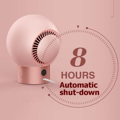 Planetary Heater Home Small Desktop Smart Heater With Temperature Display CN Plug(Pink) - Electric Heaters by PMC Jewellery | Online Shopping South Africa | PMC Jewellery | Buy Now Pay Later Mobicred