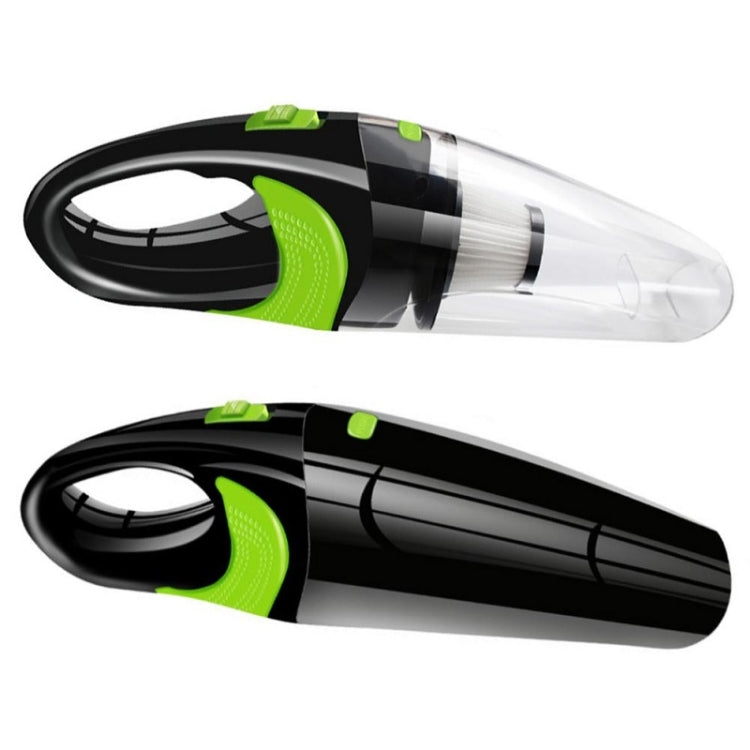 Wireless Car Vacuum Cleaner Handheld Mini Vacuum Cleaner Super Suction Wet And Dry Dual Use Portable Vacuum Cleaner(Black+Green) - Vacuum Cleaner by PMC TechLife | Online Shopping South Africa | PMC TechLife | Buy Now Pay Later Mobicred