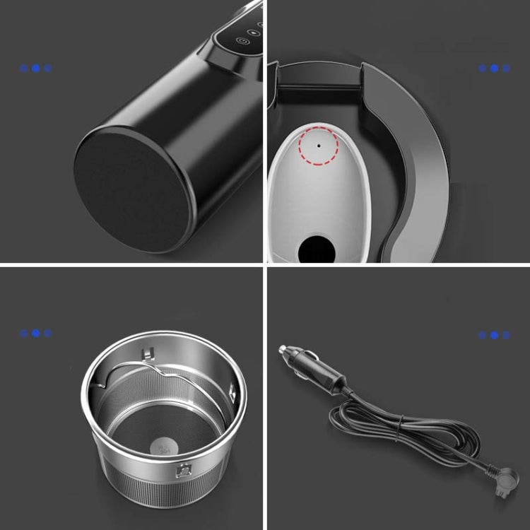 450ml Car Heating Water Bottle Thermos Mug Car Truck Universal Boiling Water Cup, Style:Car Models(Black) - free shipping - PMC Jewellery - Order now!