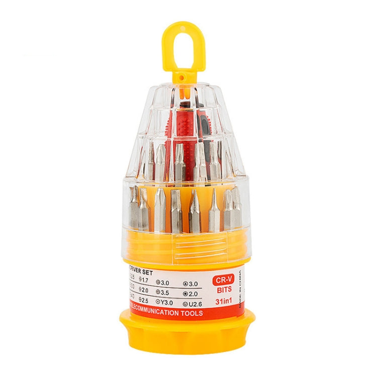 31 In 1 Small Screwdriver Cross Mobile Phone Repair Tool Pagoda Screwdriver Multifunctional Screwdriver Set, Specification: 31 PCS In 1 Small - free shipping - PMC TechLife - Order now!