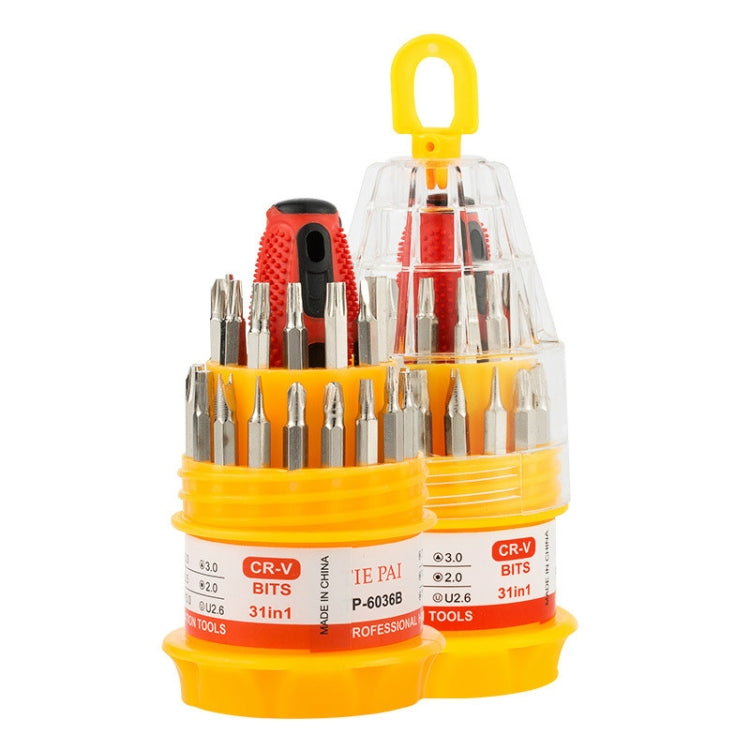 31 In 1 Small Screwdriver Cross Mobile Phone Repair Tool Pagoda Screwdriver Multifunctional Screwdriver Set, Specification: 31 PCS In 1 Small - free shipping - PMC TechLife - Order now!