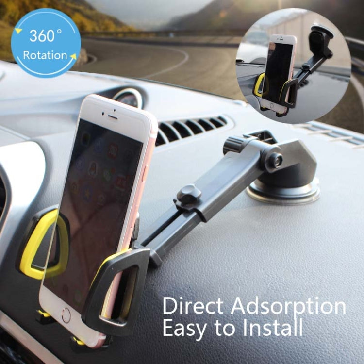 Car Phone Holder Car Air Outlet Mobile Phone Holder Suction Cup Navigation Instrument Panel General, Style:2 in 1(Red) - free shipping - PMC Jewellery - Order now!