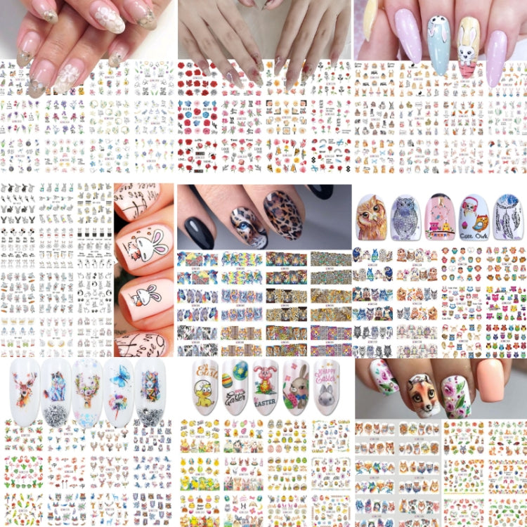 Nail Art Stickers Small Fresh Dream Catcher Stickers(BY073-084) - Nail Stickers by PMC Jewellery | Online Shopping South Africa | PMC Jewellery | Buy Now Pay Later Mobicred