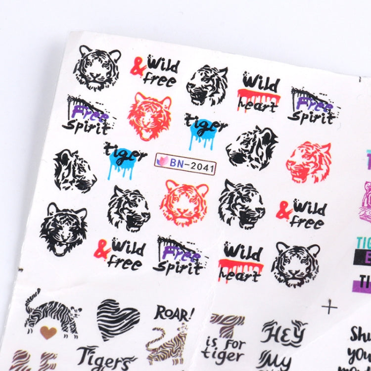 Nail Art Stickers Small Fresh Dream Catcher Stickers(BN1261-1272) - free shipping - PMC Jewellery - Order now!