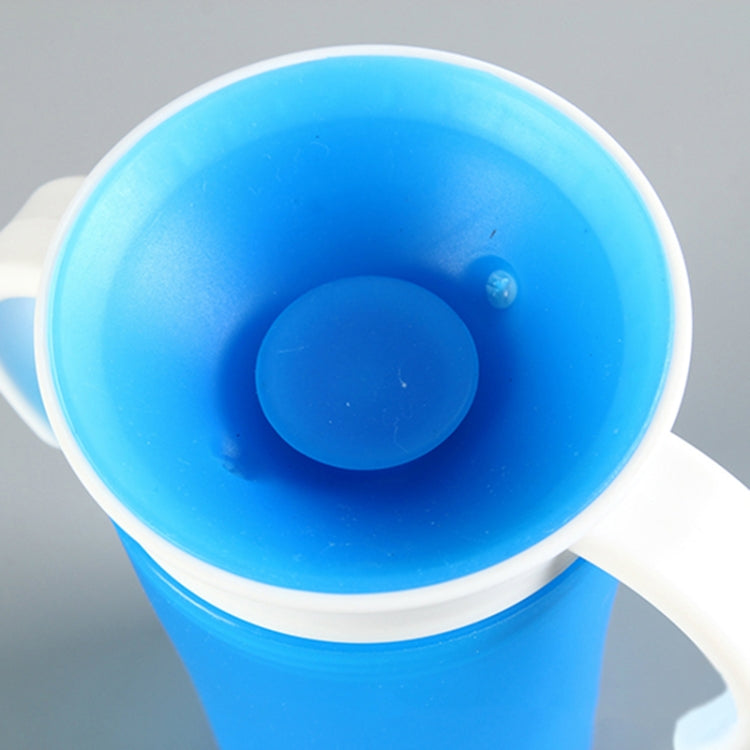 360 Degrees Rotated Baby Learning Drinking Cup With Double Handle Flip(Yellow) - Cups & Silicone Nipple by PMC TechLife | Online Shopping South Africa | PMC TechLife | Buy Now Pay Later Mobicred