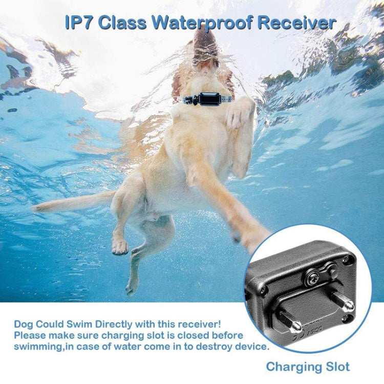 800m Remote Control Electric Shock Bark Stopper Vibration Warning Pet Supplies Electronic Waterproof Collar Dog Training Device, Style:556-2(AU Plug) - free shipping - PMC TechLife - Order now!