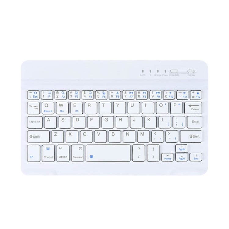 YS-001 7-8 inch Tablet Phones Universal Mini Wireless Bluetooth Keyboard, Style:Only Keyboard(White) - Universal Keyboard by PMC TechLife | Online Shopping South Africa | PMC TechLife | Buy Now Pay Later Mobicred