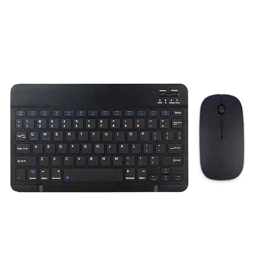 YS-001 7-8 inch Tablet Phones Universal Mini Wireless Bluetooth Keyboard, Style:with Bluetooth Mouse(Black) - Universal Keyboard by PMC Jewellery | Online Shopping South Africa | PMC Jewellery