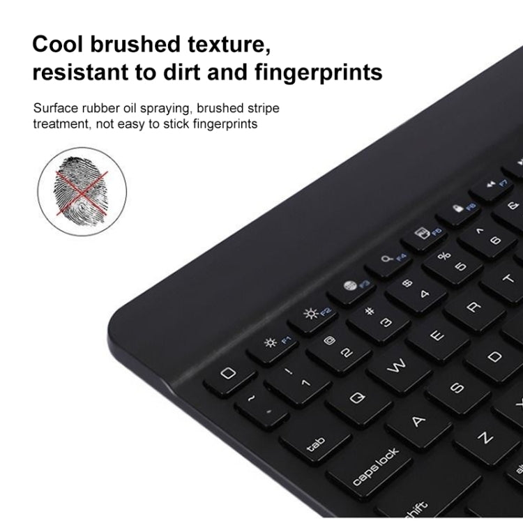 YS-001 7-8 inch Tablet Phones Universal Mini Wireless Bluetooth Keyboard, Style:with Bluetooth Mouse(White) - Universal Keyboard by PMC Jewellery | Online Shopping South Africa | PMC Jewellery