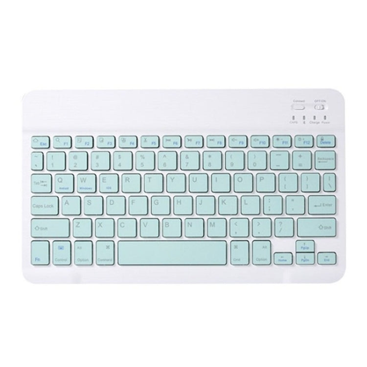 Universal Ultra-Thin Portable Bluetooth Keyboard For Tablet Phones, Size:7 inch(Green Keyboard) - Universal Keyboard by PMC Jewellery | Online Shopping South Africa | PMC Jewellery