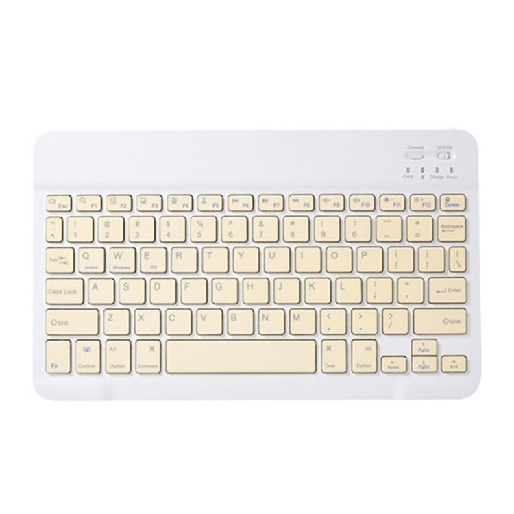 Universal Ultra-Thin Portable Bluetooth Keyboard For Tablet Phones, Size:7 inch(Yellow Beyboard) - Universal Keyboard by PMC Jewellery | Online Shopping South Africa | PMC Jewellery