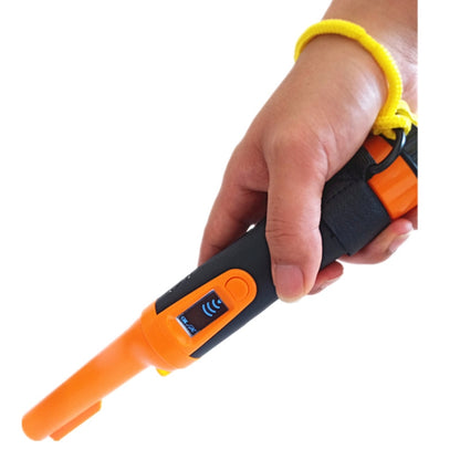 HS-10 Handheld Waterproof Metal Detector LCD Display Metal Positioning Rod(Orange) - Metal Detector by PMC Jewellery | Online Shopping South Africa | PMC Jewellery | Buy Now Pay Later Mobicred