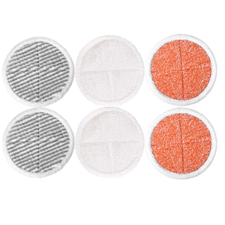 2 PCS Steam Mop Cleaning Replacement Cloth for Bissell 2124/2039A Series(Orange) - For Bissell Accessories by PMc TechLife | Online Shopping South Africa | PMc TechLife | Buy Now Pay Later Mobicred