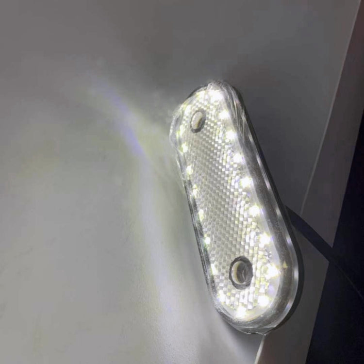 5 PCS MK-095 12/24V 20 LEDs Universal Truck Side Lights Truck Trailer Tail Lights (White) - Warning Lights by PMC TechLife | Online Shopping South Africa | PMC TechLife | Buy Now Pay Later Mobicred
