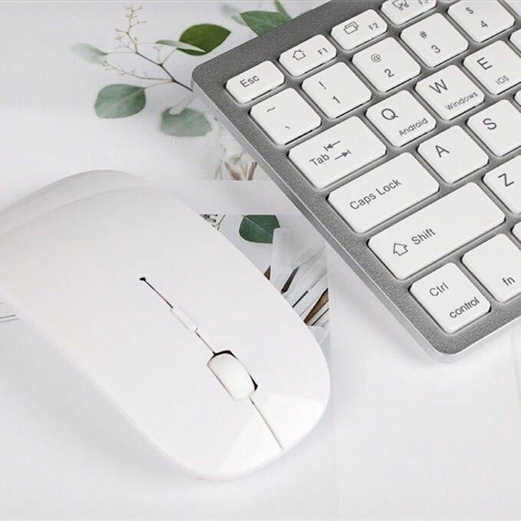 X5 Ultra-Thin Mini Wireless Keyboard + Wireless Mouse Set, Support Win / Android / IOS System(Black) - Universal Keyboard by PMC TechLife | Online Shopping South Africa | PMC TechLife | Buy Now Pay Later Mobicred