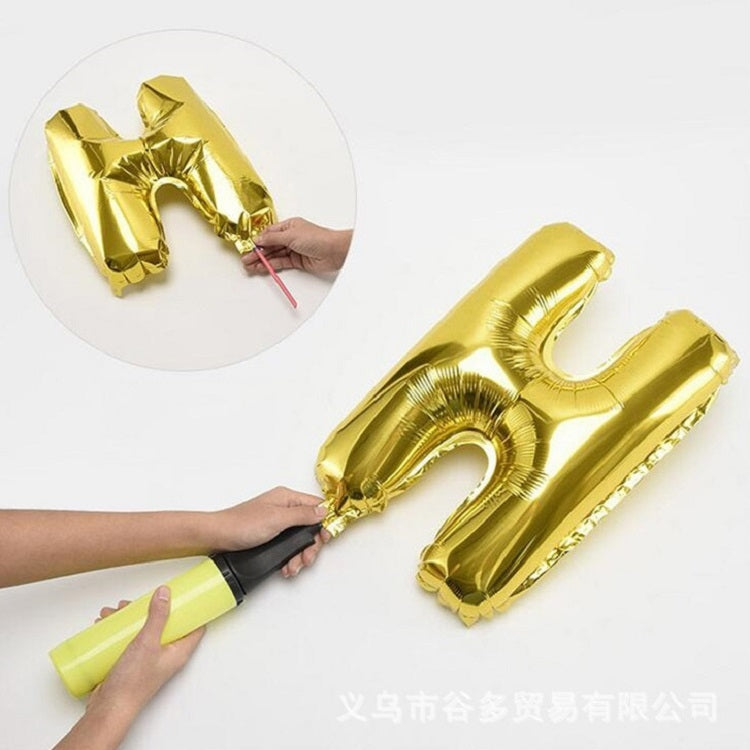 Birthday Party Layout Letter Aluminum Film Balloon Decoration Set(Style One) - Balloons by PMc TechLife | Online Shopping South Africa | PMc TechLife | Buy Now Pay Later Mobicred