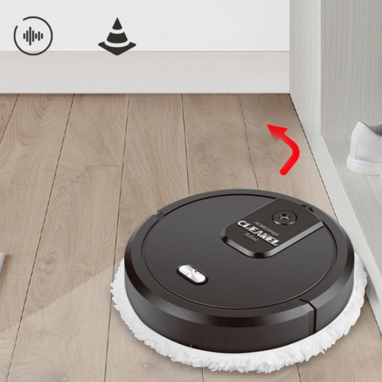 KeLeDi Household Multifunctional Mopping Robot Intelligent Humidifier Automatic Atomizing Aroma Diffuser(Black) - free shipping - PMC Jewellery - Order now!