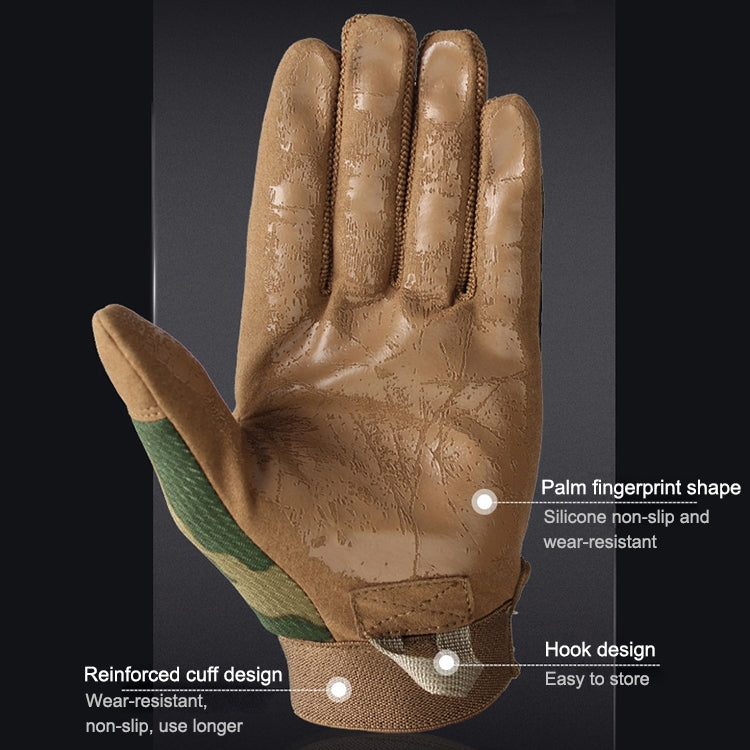 B33 Outdoor Mountaineering Riding Anti-Skid Protective Motorcycle Gloves, Size: L(Brown) - Full Finger Gloves by PMC TechLife | Online Shopping South Africa | PMC TechLife | Buy Now Pay Later Mobicred
