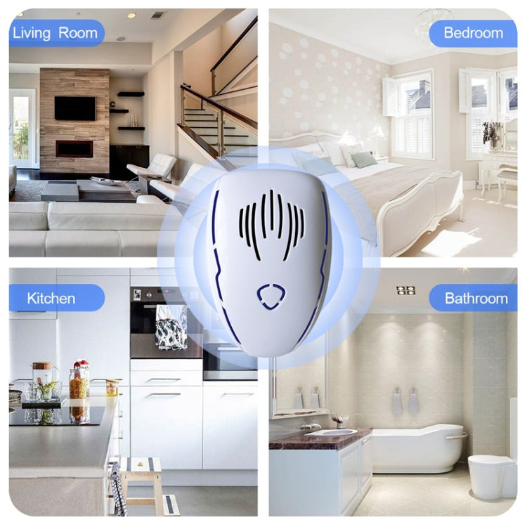 DC-9015 Household Energy-saving Multi-function Variable Frequency Ultrasonic Electronic Mouse and Mosquito Repellent, Style:UK Plug(Black) - Repellents by PMC TechLife | Online Shopping South Africa | PMC TechLife | Buy Now Pay Later Mobicred