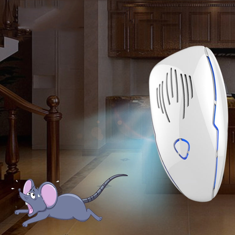 DC-9015 Household Energy-saving Multi-function Variable Frequency Ultrasonic Electronic Mouse and Mosquito Repellent, Style:UK Plug(White) - Repellents by PMC Jewellery | Online Shopping South Africa | PMC Jewellery | Buy Now Pay Later Mobicred