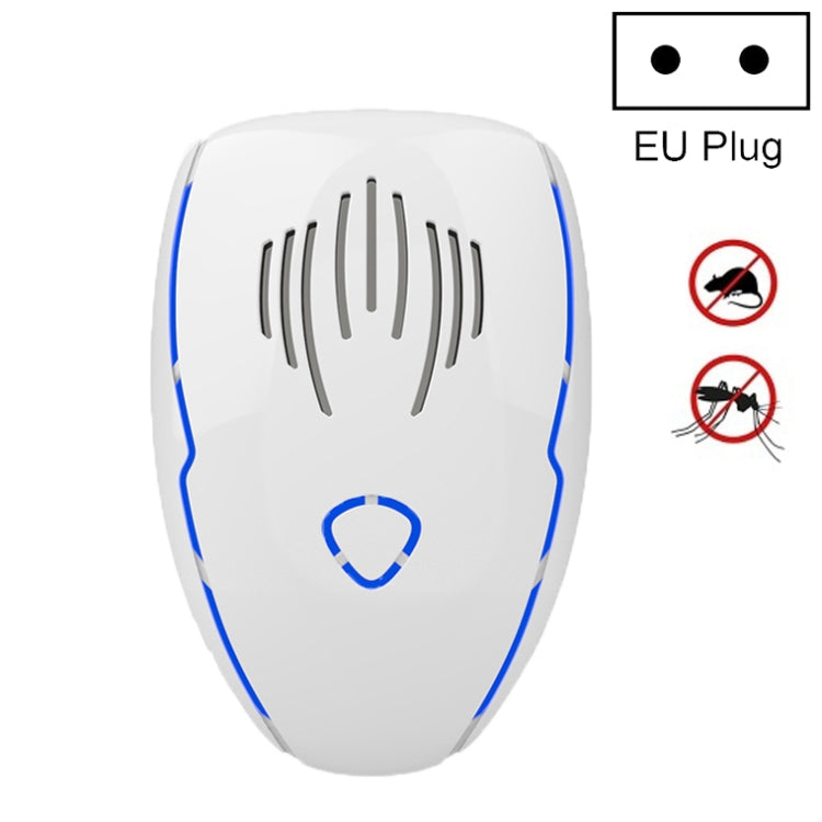 DC-9015 Household Energy-saving Multi-function Variable Frequency Ultrasonic Electronic Mouse and Mosquito Repellent, Style:EU Plug(White) - Repellents by PMC Jewellery | Online Shopping South Africa | PMC Jewellery | Buy Now Pay Later Mobicred