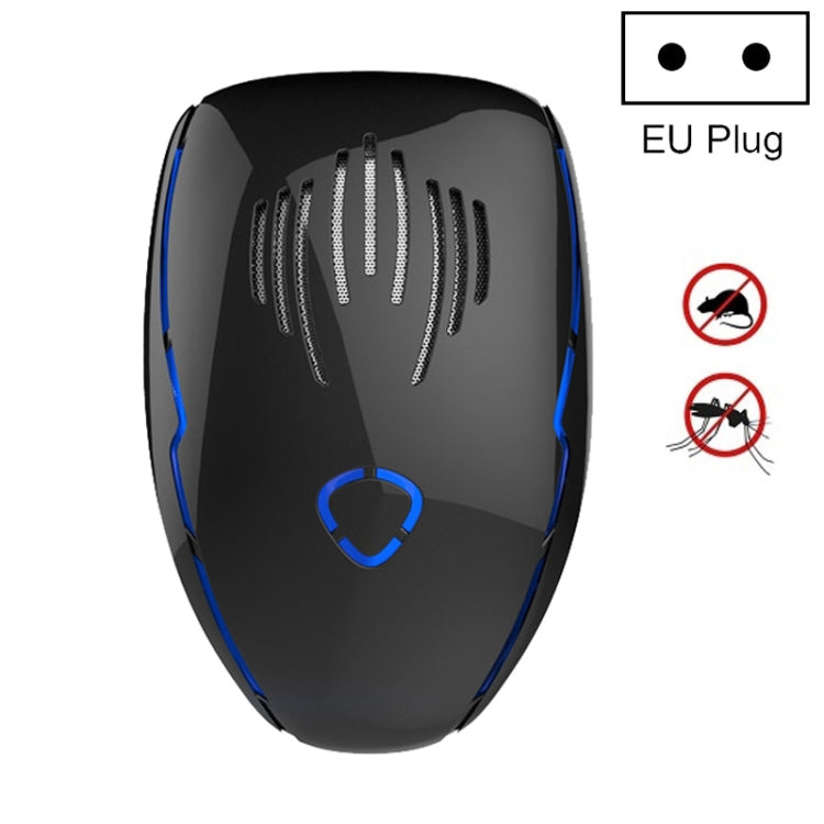 DC-9015 Household Energy-saving Multi-function Variable Frequency Ultrasonic Electronic Mouse and Mosquito Repellent, Style:EU Plug(Black) - Repellents by PMC Jewellery | Online Shopping South Africa | PMC Jewellery | Buy Now Pay Later Mobicred