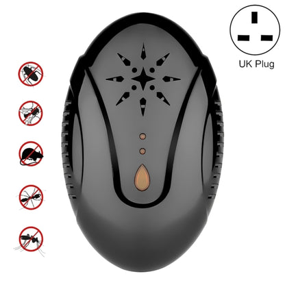 DC-9007 Ultrasonic Mosquito Repellent Portable Insect Repellent, Style:UK Plug(Black) - Repellents by PMC Jewellery | Online Shopping South Africa | PMC Jewellery | Buy Now Pay Later Mobicred