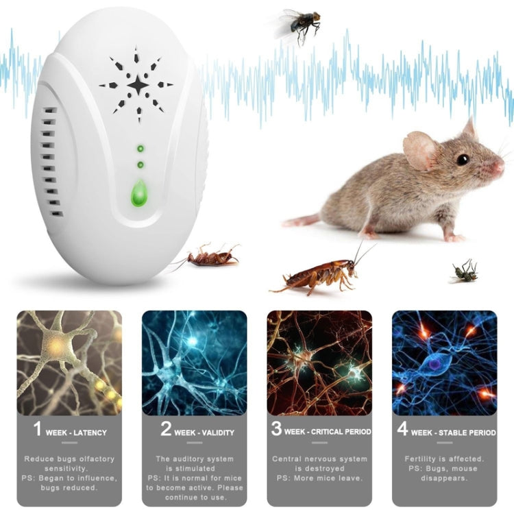 DC-9007 Ultrasonic Mosquito Repellent Portable Insect Repellent, Style:UK Plug(Black) - Repellents by PMC TechLife | Online Shopping South Africa | PMC TechLife | Buy Now Pay Later Mobicred