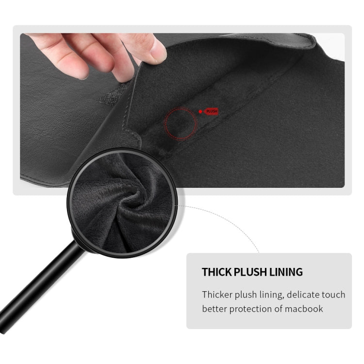 A2 4 in 1 Computer Bracket Liner Bag Storage Bag, Size:13/14 inch(Brown) - 14.1 inch by PMC TechLife | Online Shopping South Africa | PMC TechLife | Buy Now Pay Later Mobicred