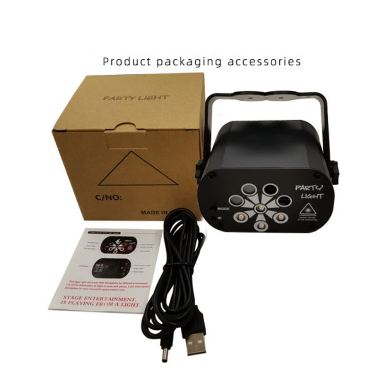 R90 8W UV Mini Laser Light Sound Control Induction Stage Atmosphere Light Bar KTV Laser Light, Specification: Built-in Battery Charging - Stage Lighting by PMc TechLife | Online Shopping South Africa | PMc TechLife | Buy Now Pay Later Mobicred