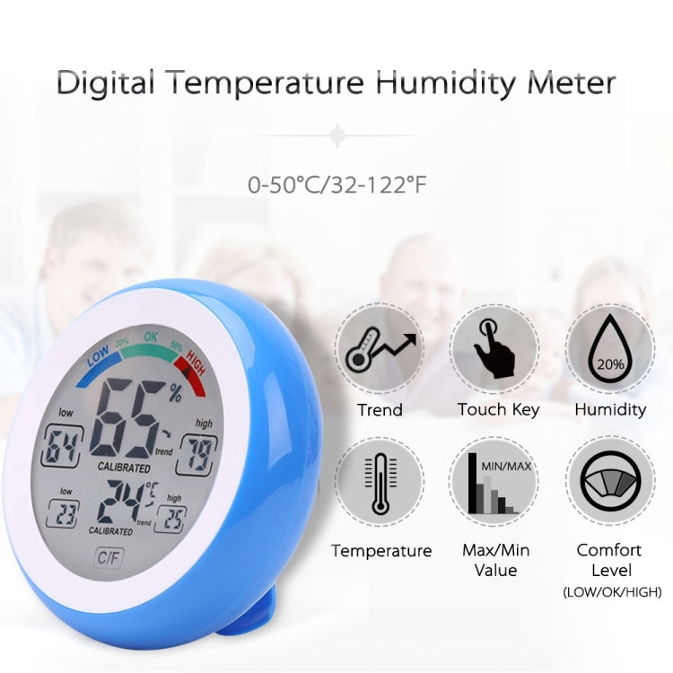 TS-S93 Multifunctional Digital Thermometer Hygrometer Temperature Humidity Meter, Value Trend Display C/Funit - Indoor Thermometer by PMC Jewellery | Online Shopping South Africa | PMC Jewellery